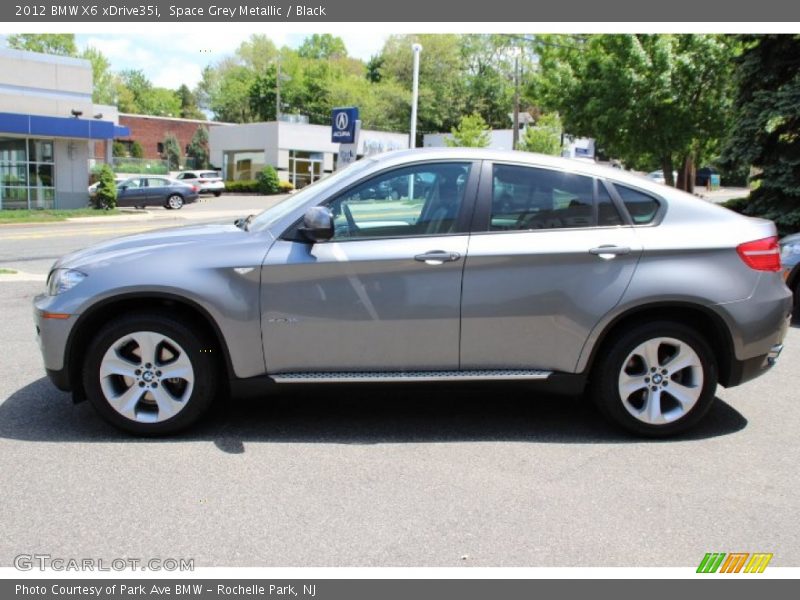 Space Grey Metallic / Black 2012 BMW X6 xDrive35i