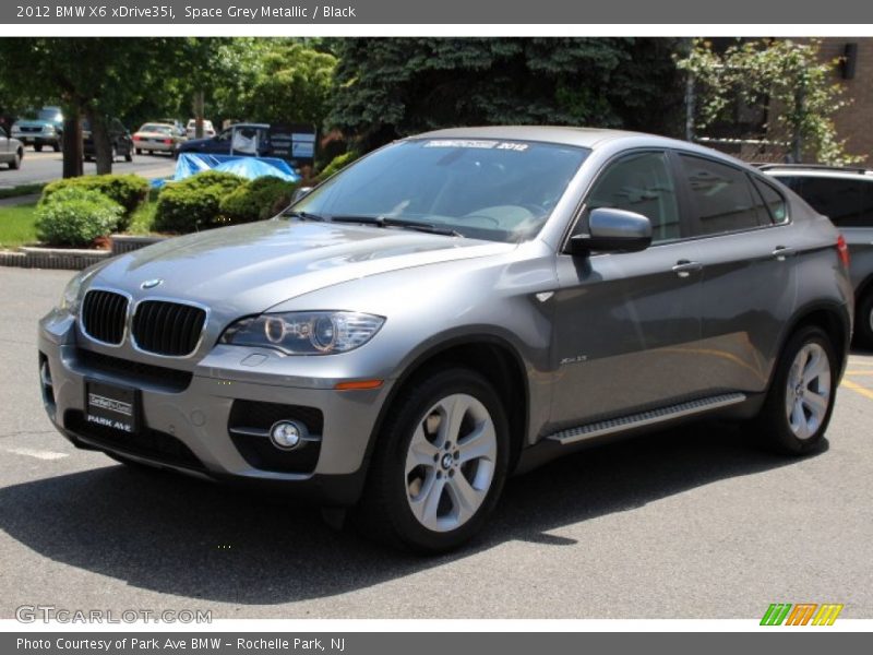 Space Grey Metallic / Black 2012 BMW X6 xDrive35i