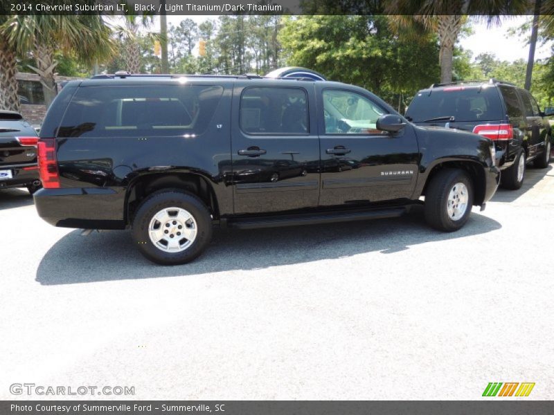Black / Light Titanium/Dark Titanium 2014 Chevrolet Suburban LT