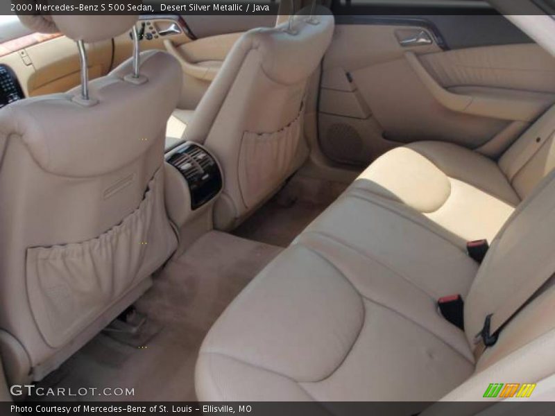 Desert Silver Metallic / Java 2000 Mercedes-Benz S 500 Sedan