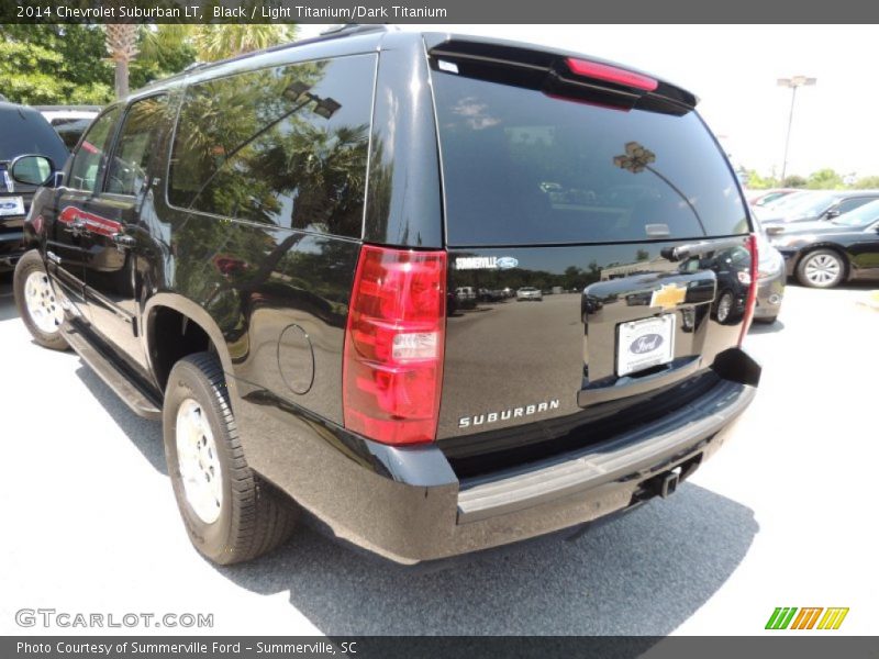 Black / Light Titanium/Dark Titanium 2014 Chevrolet Suburban LT