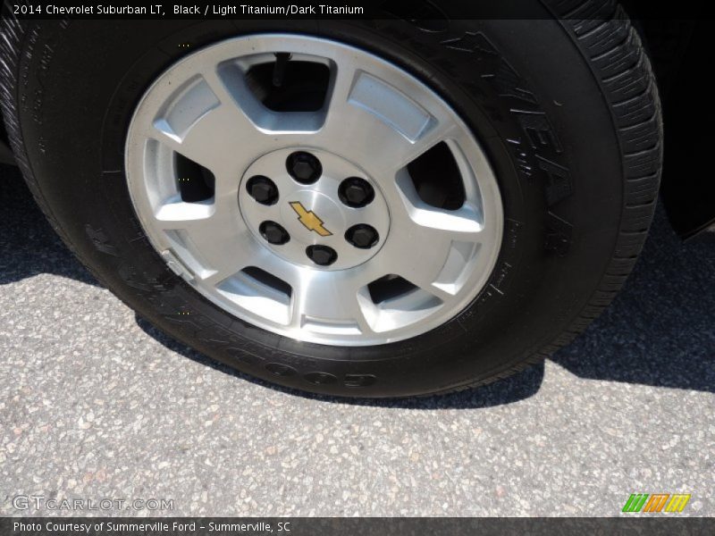 Black / Light Titanium/Dark Titanium 2014 Chevrolet Suburban LT