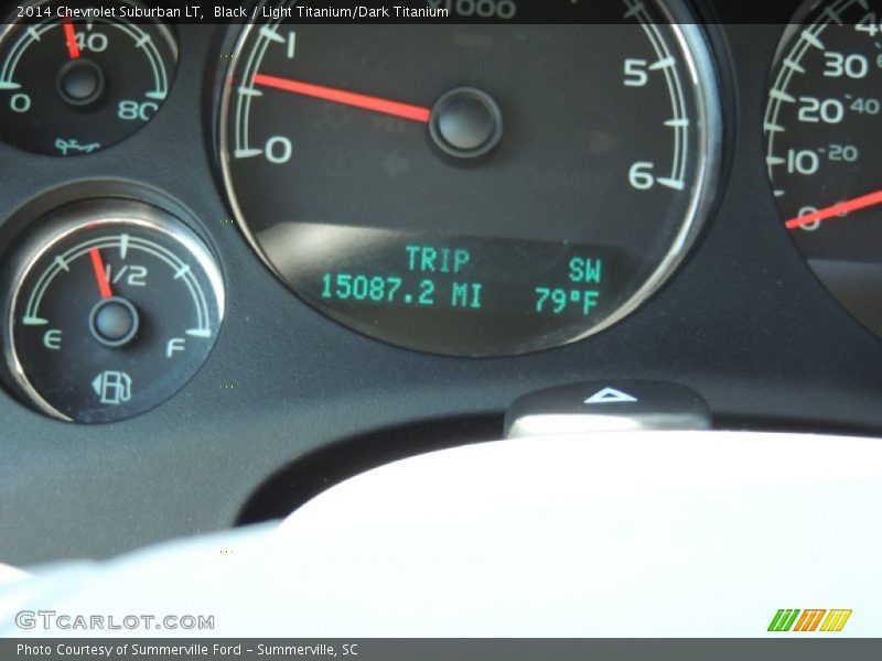 Black / Light Titanium/Dark Titanium 2014 Chevrolet Suburban LT