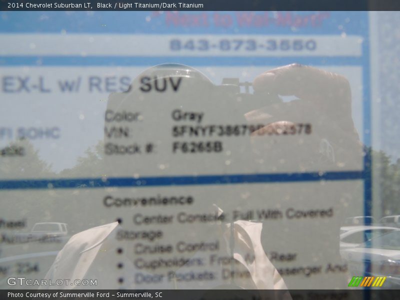 Black / Light Titanium/Dark Titanium 2014 Chevrolet Suburban LT