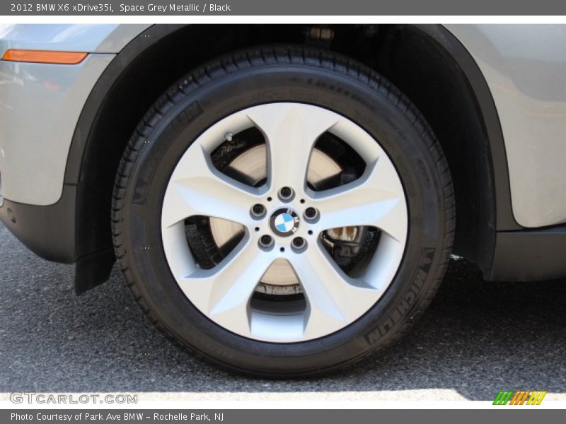 Space Grey Metallic / Black 2012 BMW X6 xDrive35i