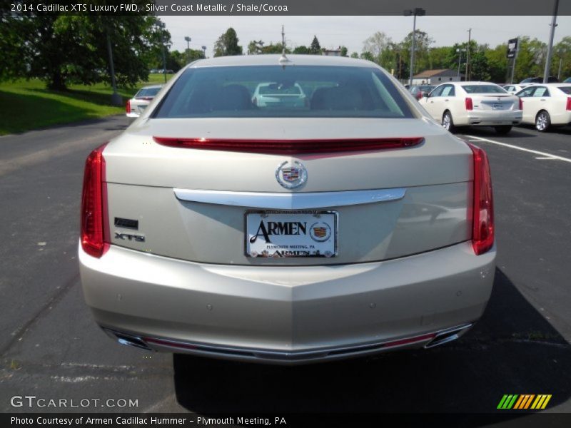Silver Coast Metallic / Shale/Cocoa 2014 Cadillac XTS Luxury FWD