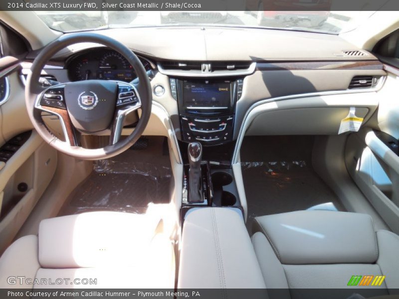 Silver Coast Metallic / Shale/Cocoa 2014 Cadillac XTS Luxury FWD