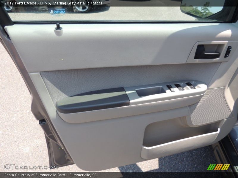 Sterling Gray Metallic / Stone 2012 Ford Escape XLT V6