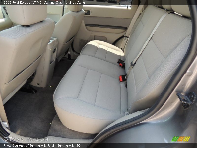 Sterling Gray Metallic / Stone 2012 Ford Escape XLT V6