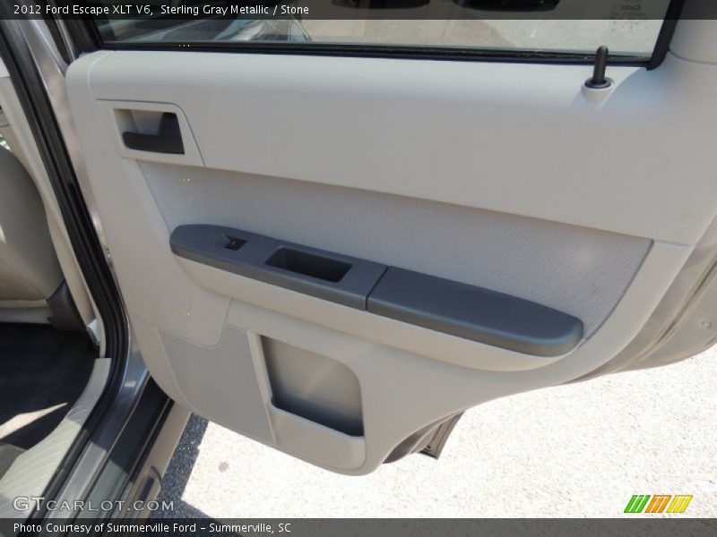 Sterling Gray Metallic / Stone 2012 Ford Escape XLT V6