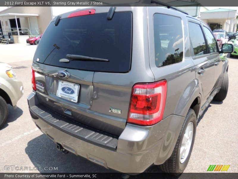 Sterling Gray Metallic / Stone 2012 Ford Escape XLT V6