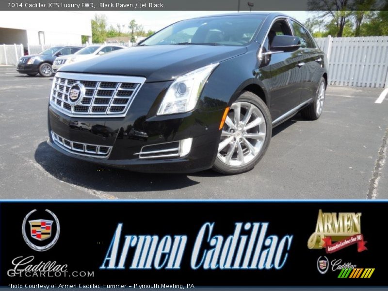 Black Raven / Jet Black 2014 Cadillac XTS Luxury FWD