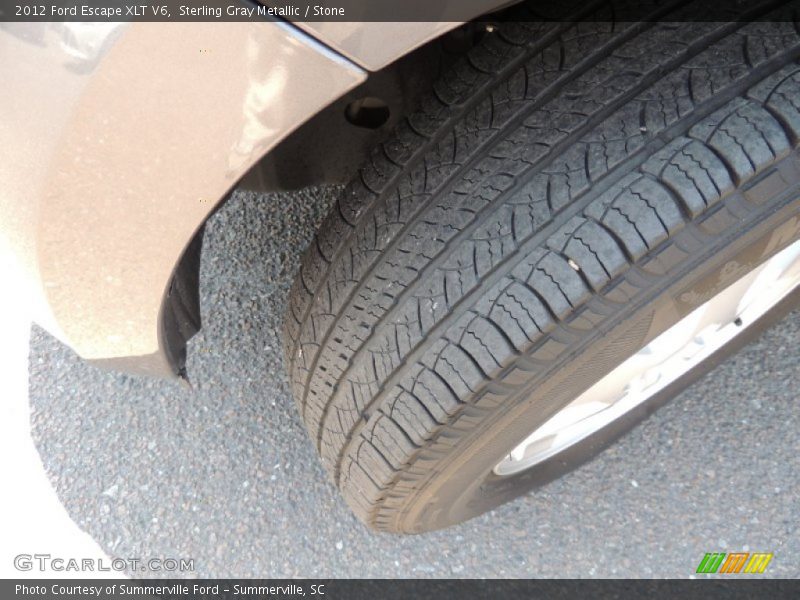 Sterling Gray Metallic / Stone 2012 Ford Escape XLT V6