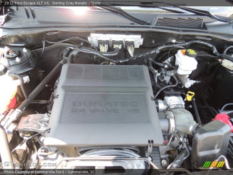 Sterling Gray Metallic / Stone 2012 Ford Escape XLT V6