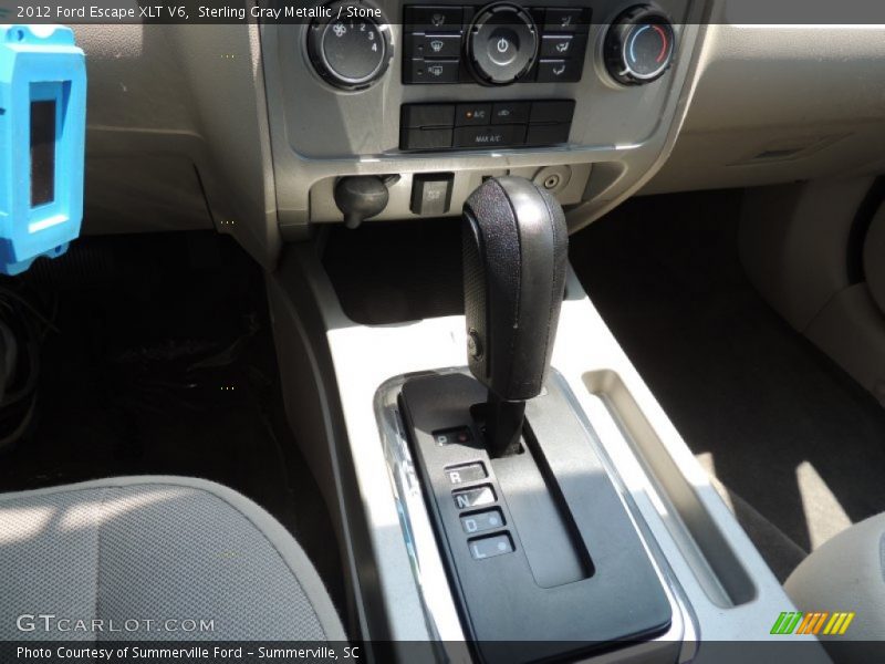 Sterling Gray Metallic / Stone 2012 Ford Escape XLT V6