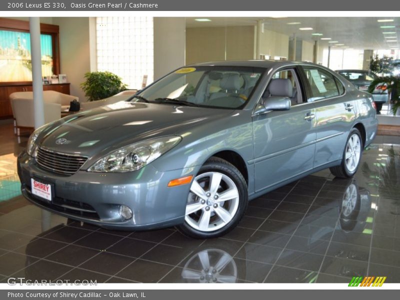 Oasis Green Pearl / Cashmere 2006 Lexus ES 330