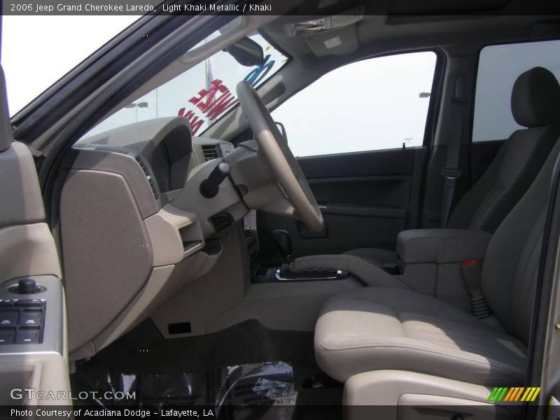 Light Khaki Metallic / Khaki 2006 Jeep Grand Cherokee Laredo