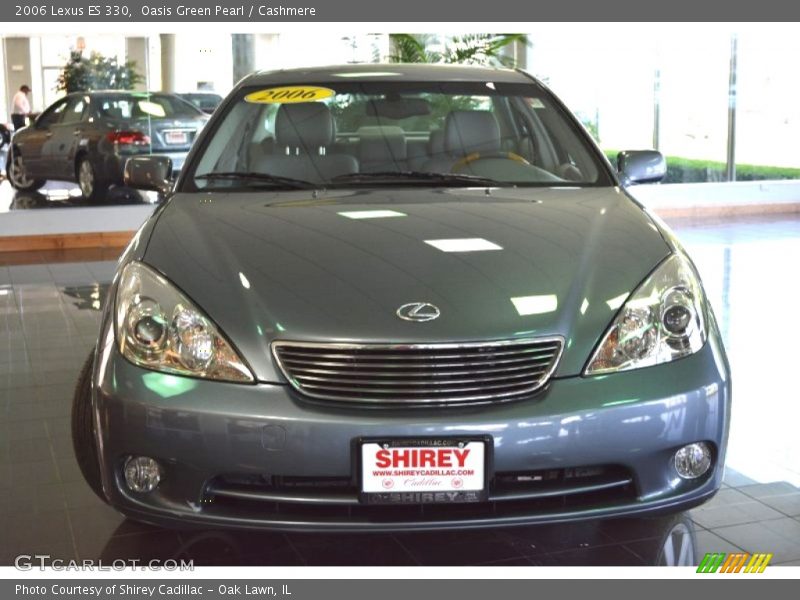 Oasis Green Pearl / Cashmere 2006 Lexus ES 330