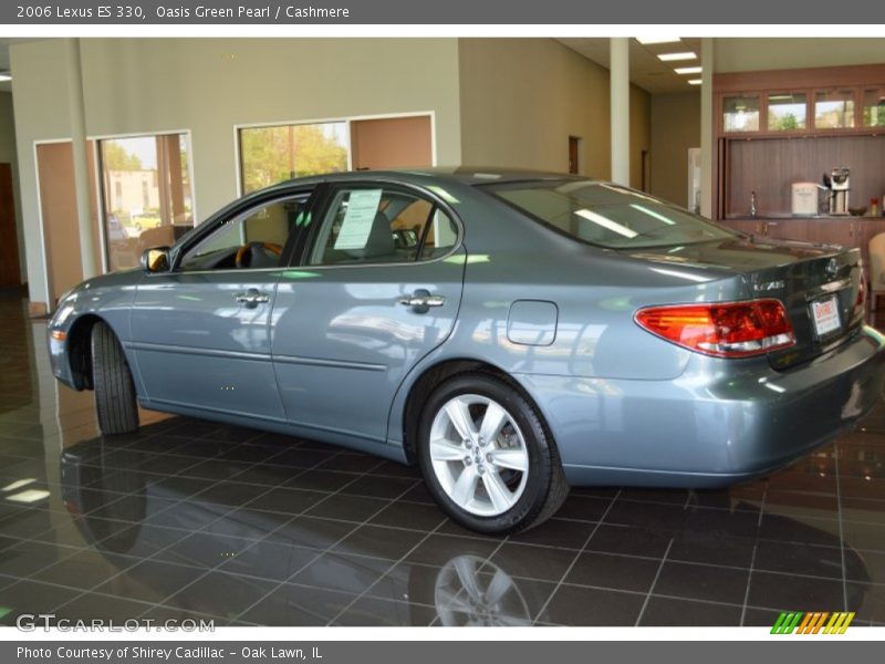 Oasis Green Pearl / Cashmere 2006 Lexus ES 330