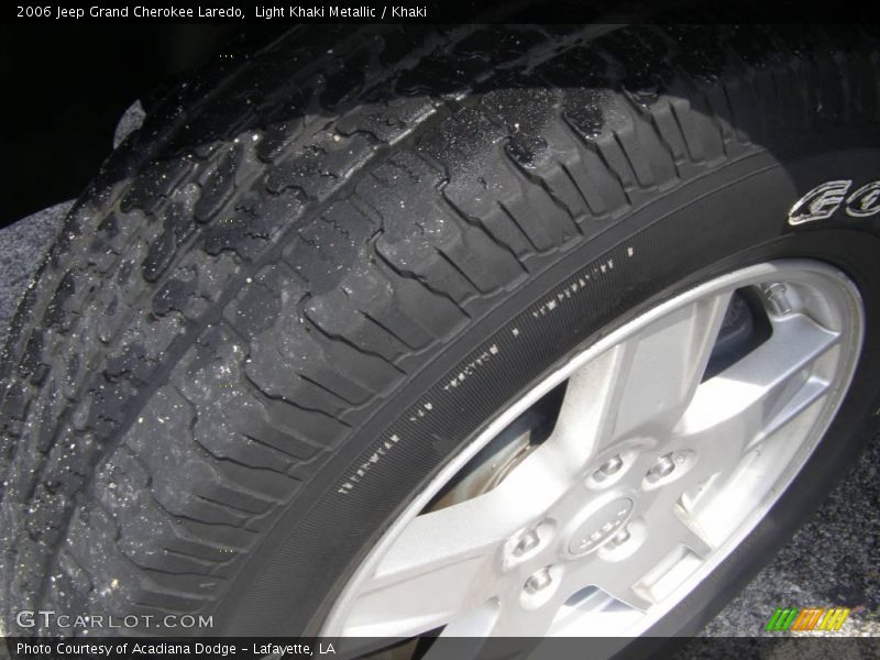 Light Khaki Metallic / Khaki 2006 Jeep Grand Cherokee Laredo
