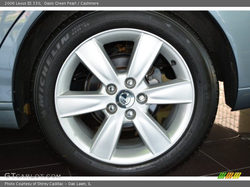 Oasis Green Pearl / Cashmere 2006 Lexus ES 330