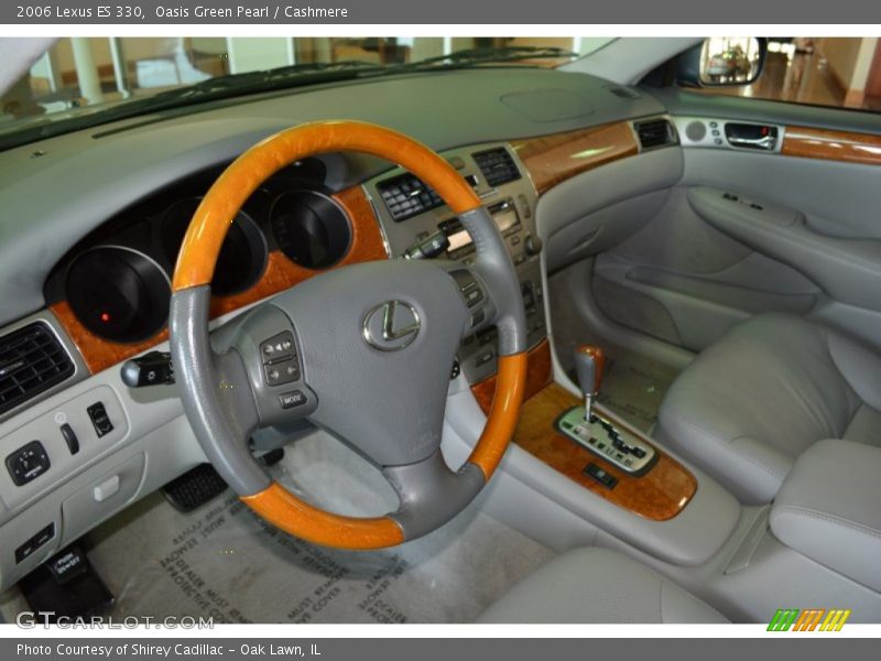 Oasis Green Pearl / Cashmere 2006 Lexus ES 330