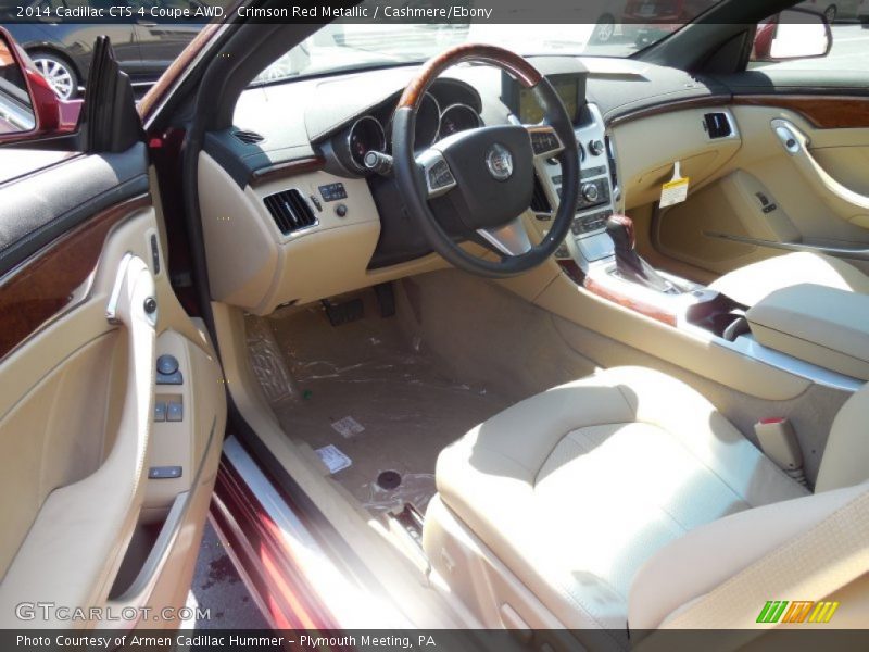  2014 CTS 4 Coupe AWD Cashmere/Ebony Interior