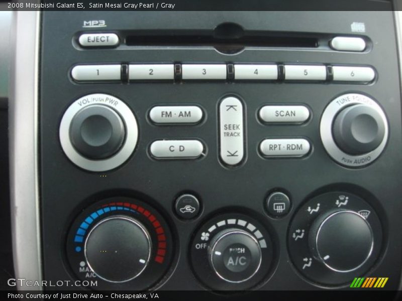 Controls of 2008 Galant ES