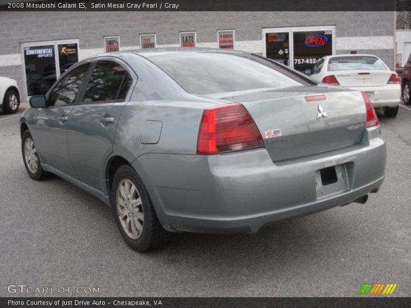 Satin Mesai Gray Pearl / Gray 2008 Mitsubishi Galant ES