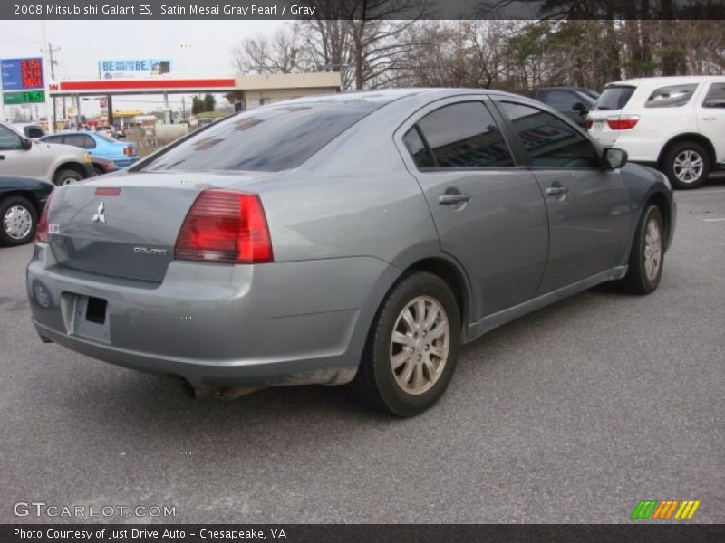 Satin Mesai Gray Pearl / Gray 2008 Mitsubishi Galant ES