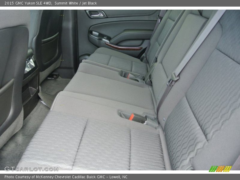 Rear Seat of 2015 Yukon SLE 4WD