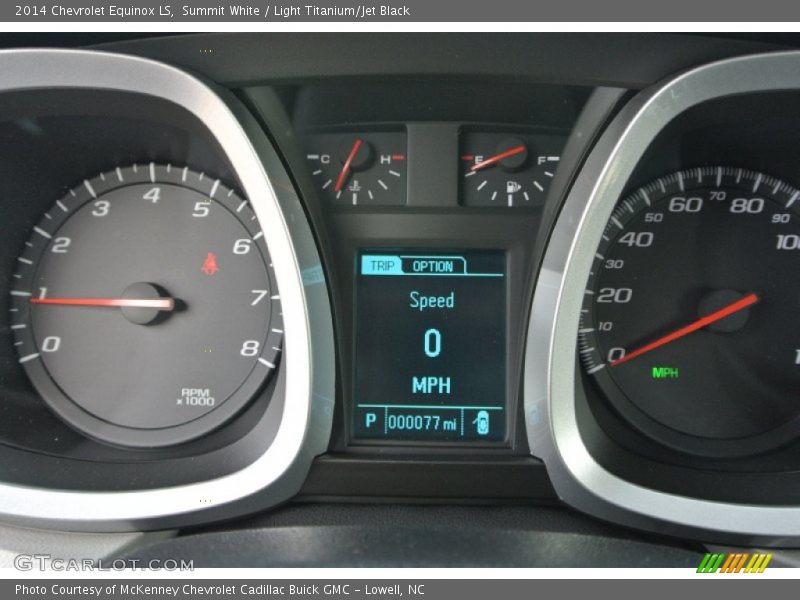 Summit White / Light Titanium/Jet Black 2014 Chevrolet Equinox LS