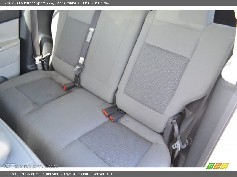 Stone White / Pastel Slate Gray 2007 Jeep Patriot Sport 4x4