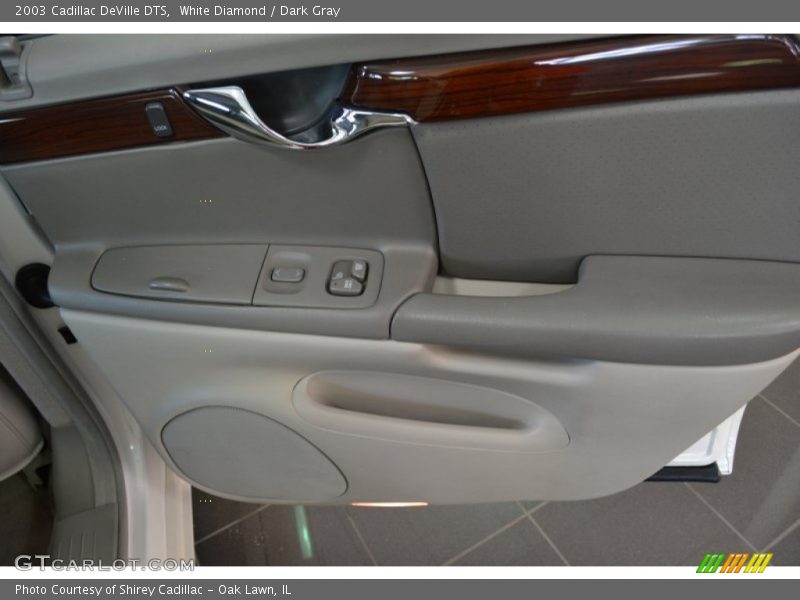 White Diamond / Dark Gray 2003 Cadillac DeVille DTS