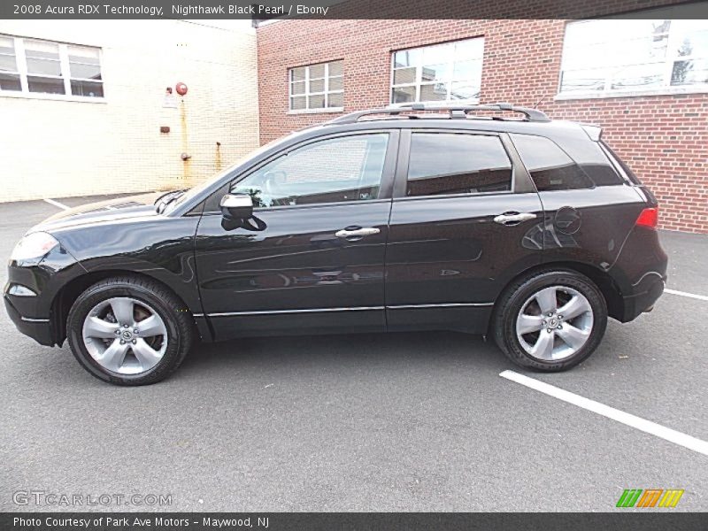 Nighthawk Black Pearl / Ebony 2008 Acura RDX Technology
