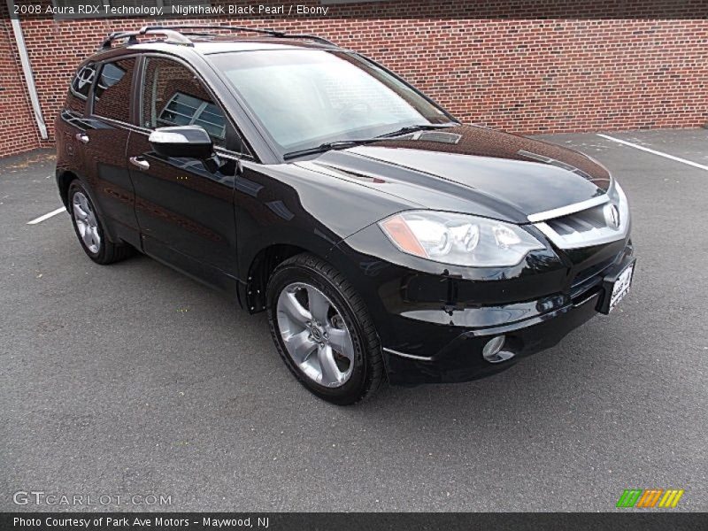 Nighthawk Black Pearl / Ebony 2008 Acura RDX Technology