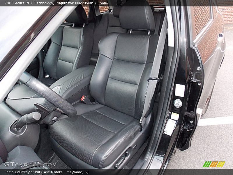 Front Seat of 2008 RDX Technology