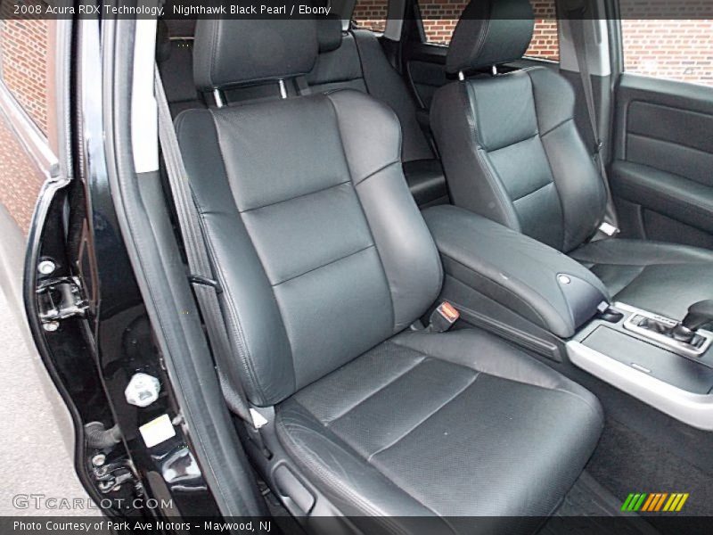 Front Seat of 2008 RDX Technology