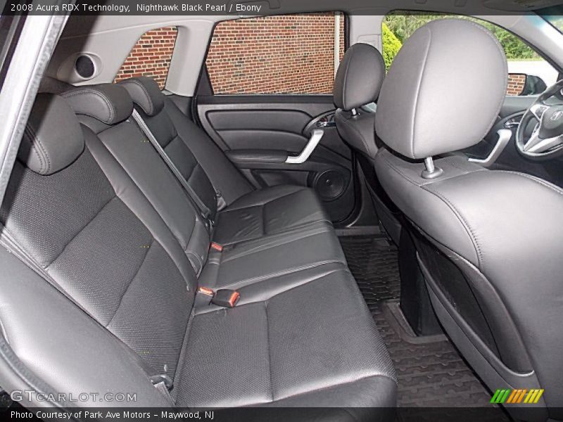 Rear Seat of 2008 RDX Technology