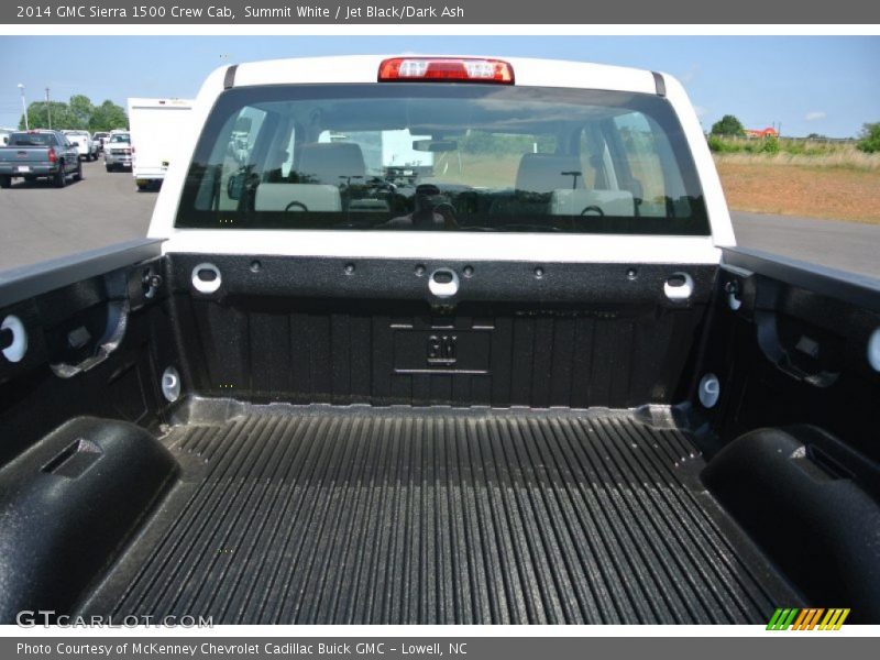 Summit White / Jet Black/Dark Ash 2014 GMC Sierra 1500 Crew Cab