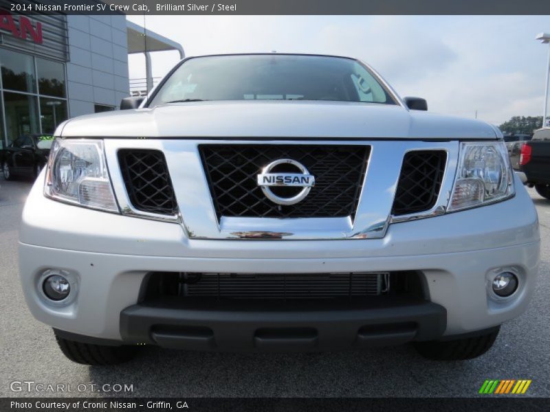 Brilliant Silver / Steel 2014 Nissan Frontier SV Crew Cab
