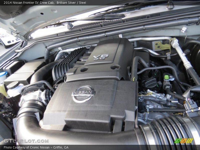 Brilliant Silver / Steel 2014 Nissan Frontier SV Crew Cab