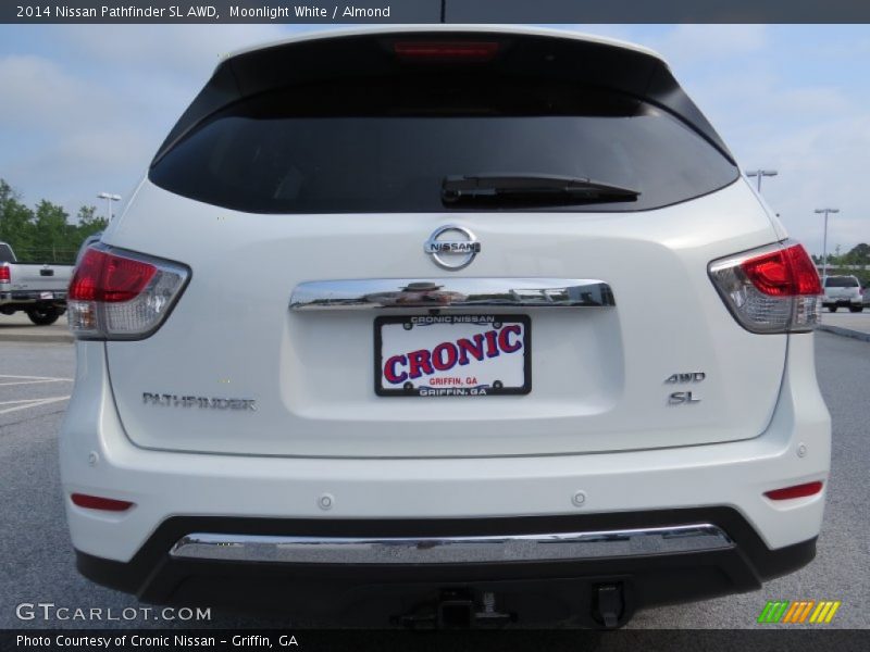 Moonlight White / Almond 2014 Nissan Pathfinder SL AWD