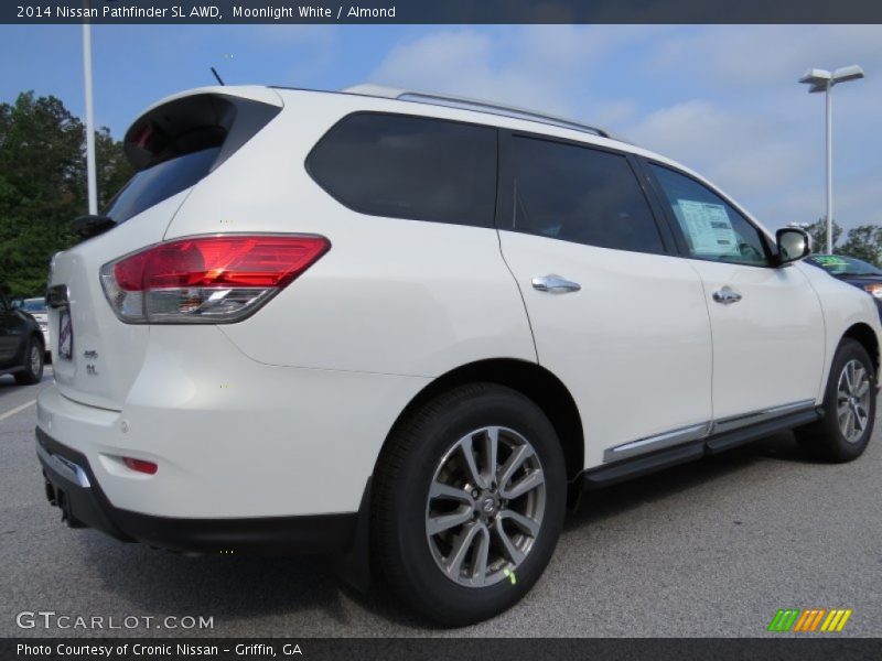 Moonlight White / Almond 2014 Nissan Pathfinder SL AWD