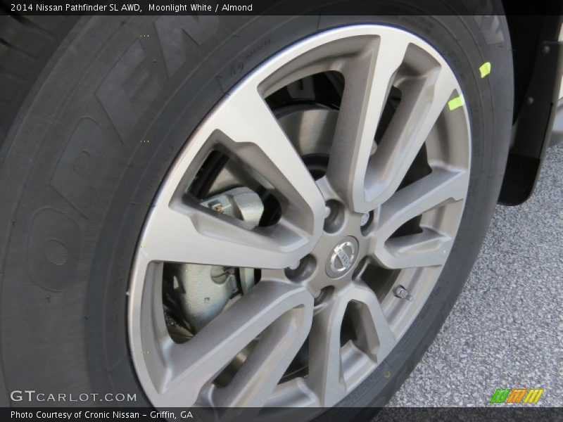 Moonlight White / Almond 2014 Nissan Pathfinder SL AWD