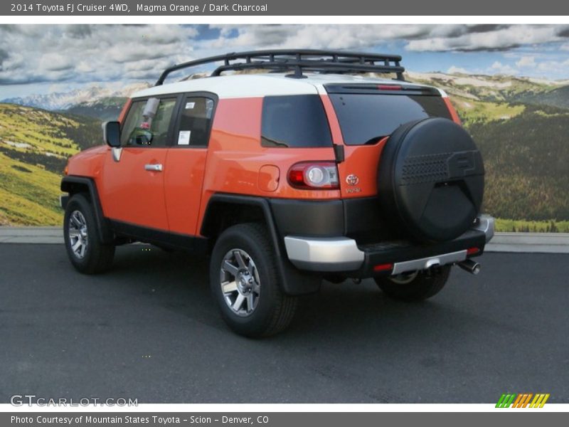  2014 FJ Cruiser 4WD Magma Orange