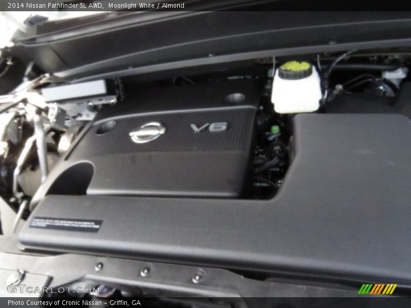 Moonlight White / Almond 2014 Nissan Pathfinder SL AWD
