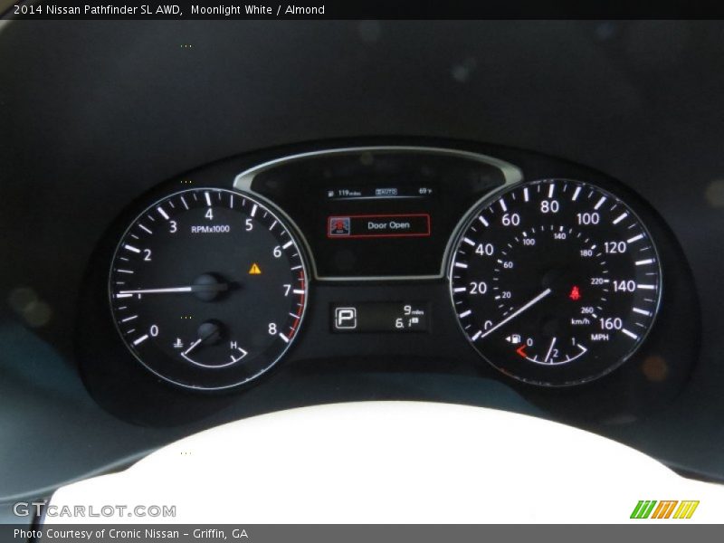 Moonlight White / Almond 2014 Nissan Pathfinder SL AWD