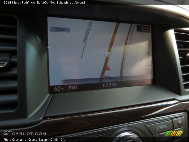 Moonlight White / Almond 2014 Nissan Pathfinder SL AWD
