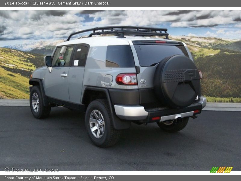 Cement Gray / Dark Charcoal 2014 Toyota FJ Cruiser 4WD